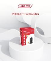 HiBREW M1A 450W Espumador de leche, Mezclador de chocolate frío/caliente Latte Cappuccino, Calentador de leche completamente automático - Blanco - details 15