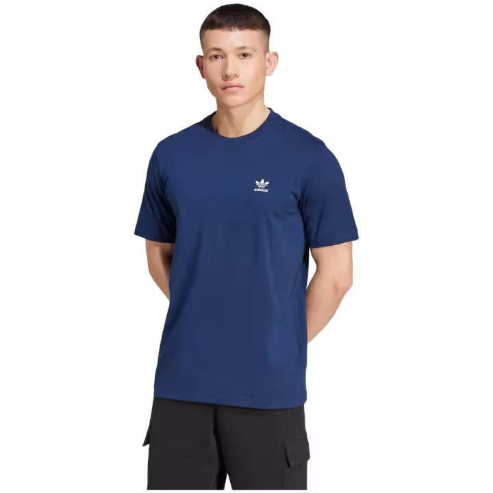 Camiseta de Manga Corta Adidas Trefoil Essentials para hombre en color azul - 1
