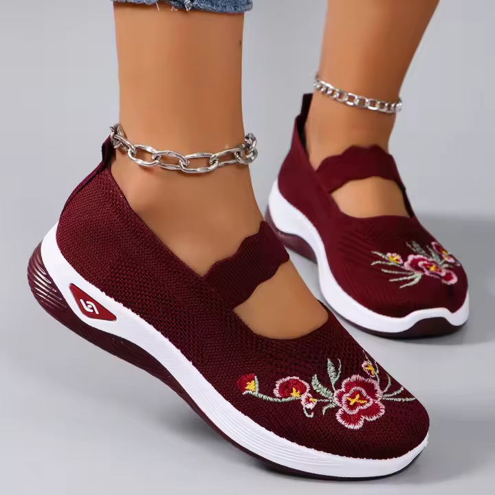Nuevas Zapatillas Deportivas Para Mujer Primavera, Moda, Transpirables, Livianas, Antideslizantes, Resistentes Al Desgaste, Zapatos Casuales Planos - 1