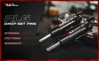 RL Grips® Drop Set Pins para Gym - Pines de Gimnasio para Entrenamiento con Series Descendentes de Liberación Automática - Pasadores Automáticos para Máquinas y Poleas - details 1