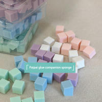 50Pcs Herramientas De Arte De Uñas Con Esponja Para Gradiente De Esmalte De Gel Linterna De Polvo De Brillo Y Pincel De Puntos Accesorios De Manicura - details 1