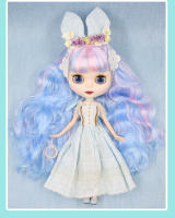 Muñeca ICY Blyth Personalizable De 30 Cm Con Cuerpo Articulado Y Rostro Mate En Piel Oscura Y Clara Pelo Azul Y Rosa Para Niñas De 12+ Años - details 6