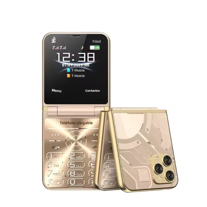 Teléfono móvil plegable con 2 tarjetas SIM, pantalla de 2024 ",3G WCDMA,2,6 - 1