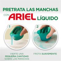 Ariel Detergente Lavadora Liquido, 200 Lavados 4x(32+18), Jabon Quitamanchas, Mas Poder Extra Quitamanchas, Limpieza Profunda - details 0