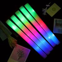 20cs Linterna De Espuma LED 16 Pulgadas 3 Modos Luz Nocturna Sticks Para Bodas Y Fiestas Colores Flashing Regalo De Fiesta - details 2