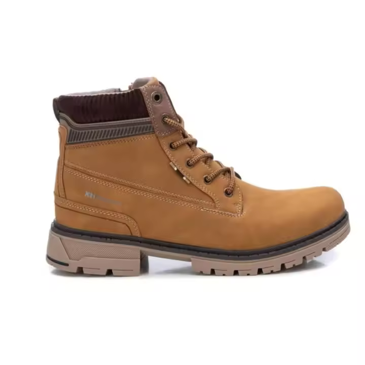XTI 140465 Botines para hombre en marrón claro de piel vegana - 1
