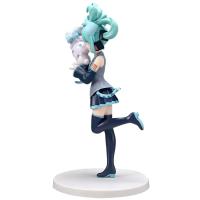 Figura De Colección Anime Hatsune Miku X Cinnamoroll 20CM Decoración Kawaii Regalo Para Niños Modelo De PVC Para Decorar El Hogar - details 3