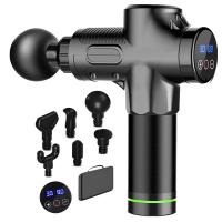 Masajeador Eléctrico De Percusión Para Músculos Profundos Pistola De Masaje Para Cuerpo Cuello Espalda Piernas Herramienta De Fitness 30 Niveles - details 5