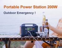 FlashFish E200 Estación de energía portátil de 200W, 40800mAh Generador solar con toma de corriente de 110V/2 puertos DC/3 puertos USB, paquete de batería de respaldo fuente de alimentación para CPAP Aventura al aire libre Viajes de carga Camping Emergenc - details 0