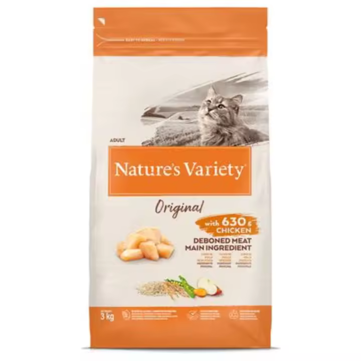 Natures Variety Variety Variety Variety Variety Variety Variety Original Pollo para Gatos - Comida Seca para Gatos con Proteínas de Alta Calidad y Vitaminas - 1