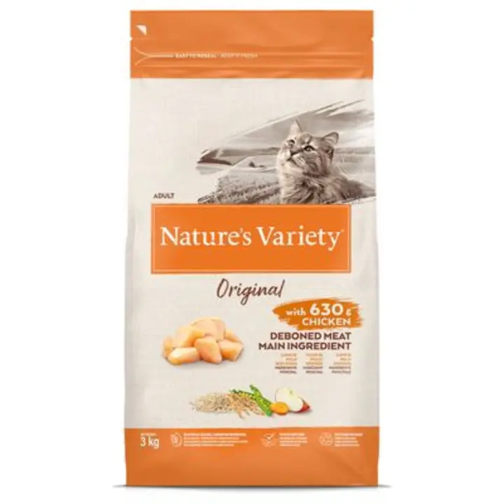 Natures Variety Variety Variety Variety Variety Variety Variety Original Pollo para Gatos - Comida Seca para Gatos con Proteínas de Alta Calidad y Vitaminas - 1