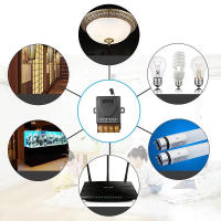 Interruptor De Control Remoto 433Mhz Potencia Alta 30A AC220V Para Bomba De Agua Motor LED/Aplicaciones Eléctricas Universal - details 3