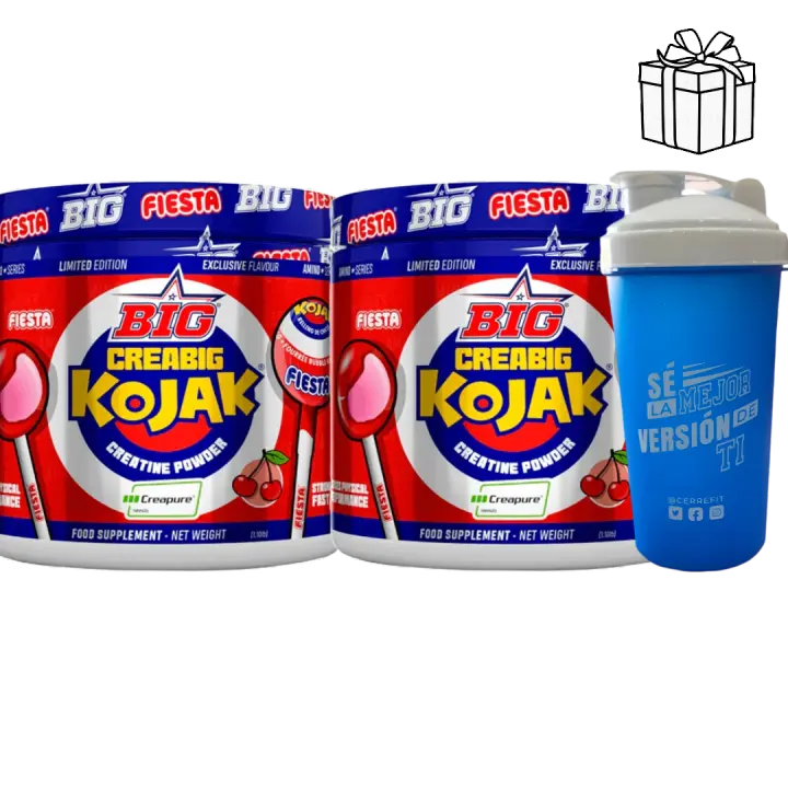 PACK CREABIG CREAPURE (2X200G) KOJAK - Big + mezclador regalo - 1