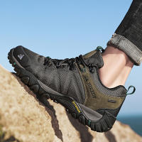 Zapatos De Senderismo Para Hombre HIKEUP No Esmerilados Transpirables Resistentes Al Desgaste Impermeables Para Escalada Y Turismo En Montañas - details 18