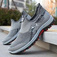 Zapatillas De Verano Para Hombre Transpirables De Malla Zapatillas Deportivas Casuales Con Suela De Goma Envío Gratis - details 4