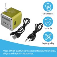 Mini Radio Portátil Recargable FM Con Bluetooth Voz Adecuado Para Computadora Móvil MP3 Musica Características Especiales - details 2