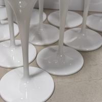 12pcs Veleros De Plástico Para Champagne Vajilla Blanca Para Bebida Adecuados Para Bares Clubes Restaurantes Hogar Fiestas - details 2