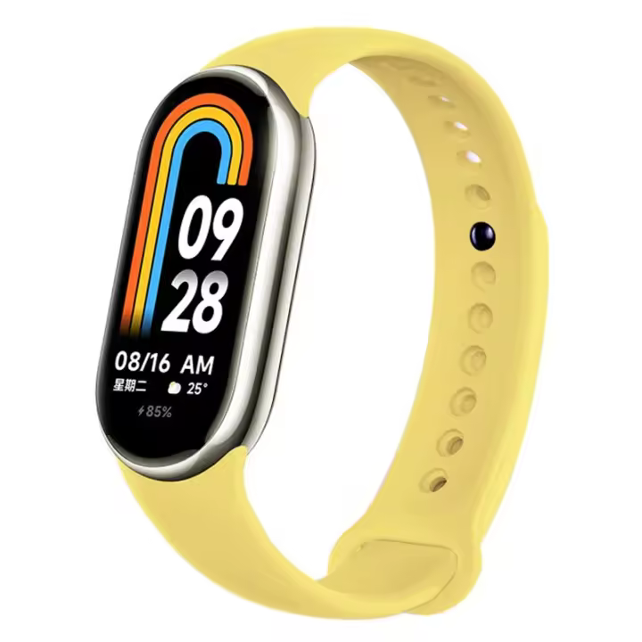 Correa De Silicona Para Xiaomi Mi Band 8 9 Pulsera Deportiva Reemplazable Compatible Con XIAOMI Transpirable Estilo Moda - 1