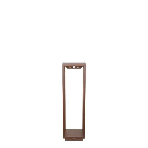Azafrán Inicio Solar Terra Lámpara H 500 Mm P 140 Mm L 140 Mm Corten - 1