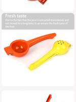 Comprimidor De Limones Manual De Aleación De Aluminio Exprimidor De Frutas Portátil Herramientas De Cocina Prácticas Mini Mezclador - details 6