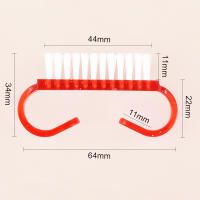 10Pcs Cepillo Para Uñas Transparente Plástico Herramientas De Manicura Y Pedicura Elimina Polvo De Acrílico Accesorios Para Uñas - details 1