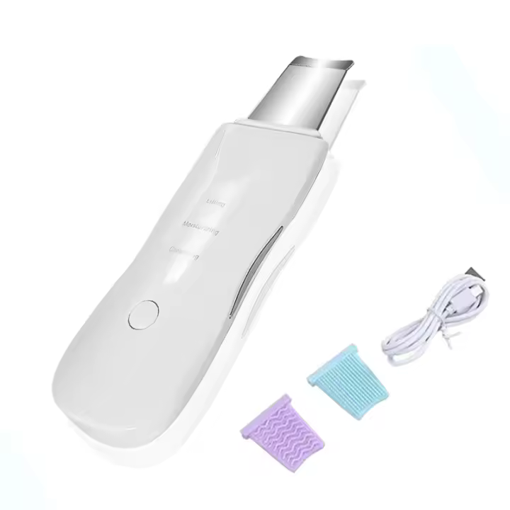 Limpieza Profunda Facial Con Scrubber Ultrasonido Dispositivo De Cuidado Personal Belleza Eliminador De Quistes Cutáneos USB Acrylic - 1