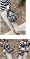 Bolso de Nailon impermeable para Viajes Bolso de hombre con múltiples - details 3