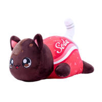 Muñeca De Peluche Meows Aphmau Con Forma De Comida Para Niños Cojín De Descanso En Forma De Burger Y Papas Fritas Regalo De Navidad - details 2
