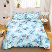 Juego De Sábanas Lilo Y Stitch 3pcs 100% Poliéster Sin Relleno Para Niños Y Niñas Diseño De Stitch Cama De Poliéster - details 27