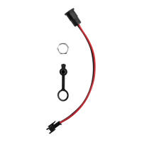 1PC Jack De Poder DC 5.5 X 2.1mm Femenino Panel Montado Con Cable JST SM Macho De 2 Pin Para Scooter Eléctrico - details 5