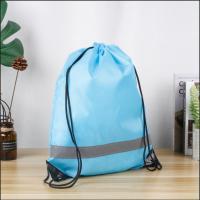 Nueva Mochila De Nylon Con Cordón Ruched Gran Capacidad Para Deportes Y Fitness Mochila Escolar De Hombro Unisex - details 6