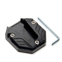 Extensor De Pies Para Motos Y Scooters Base Ampliada Antideslizante Placa De Soporte Metálica Universal Para Bicicletas Y Motocicletas - details 2