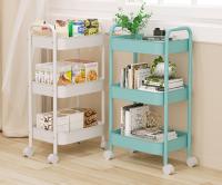 LILI HOME Carrito Camarera de Metal con Ruedas – 3 Bandejas (30 x 45 x 78 cm) es la solución ideal para mantener el orden y facilitar el servicio en cualquier espacio. Gracias a su diseño compacto, robusto y funcional, podrás usarlo tanto en tu hogar com - details 1