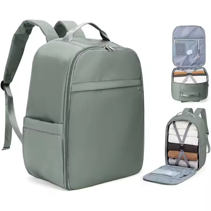 Mochila Viaje Cabina Avion 40x20x25 Ryanair Maletas de Viaje Cabina 45x36x20 Easyjet Cabin Bag Equipaje de Mano Mujer Mochila para Portatil Impermeable con USB Mochila Pequeña de Trabajo Hombre - 1