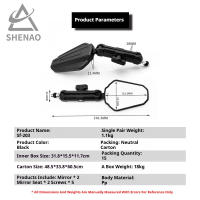 Espejo Retrovisor Para Motocicleta Universal Plegable Y Ajustable Alta Calidad Visión Angular Mejorada Reflector Lateral De Motocicleta - details 3