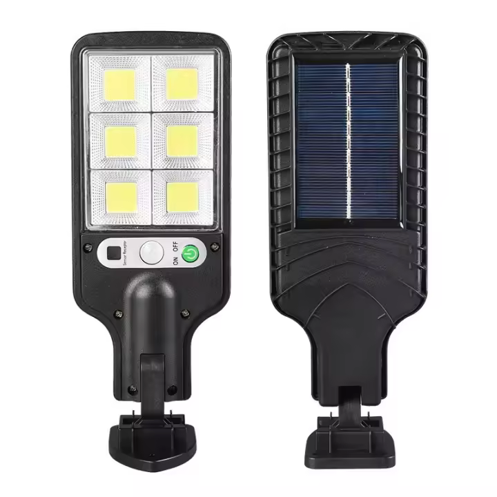 Lámpara De Muralla Solar LED 72COB Con Inducción Humana Para Jardín Terraza Garage Puerta De La Calle Luz Exterior Autónoma - 1