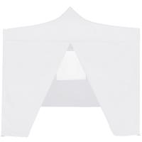 vidaXL Carpa plegable profesional con 4 paredes acero blanco 3x3 m - details 2