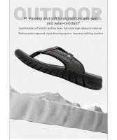 Zapatillas Casuales Para Hombre Verano Outdoor Tobilleras Abiertas Zapatos De Playa Comodidad Suave Suela No Eslipantes Transpirables Sandalias De Vacaciones Interno Moda - details 8