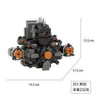 MOC Skibidi Juego De Bloques De Construcción Para Inicio Titan Speakerman Cameraman Tvman Regalos Para Cumpleaños Y Año Nuevo Para Niños - details 9