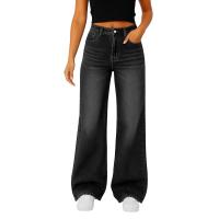 Jeans Low Rise Para Mujer Estilo Harajuku Pantalones Rectos Y Sueltos Con Bolsillos Denim Clásico De Talla Baja Moda De Calle - details 5