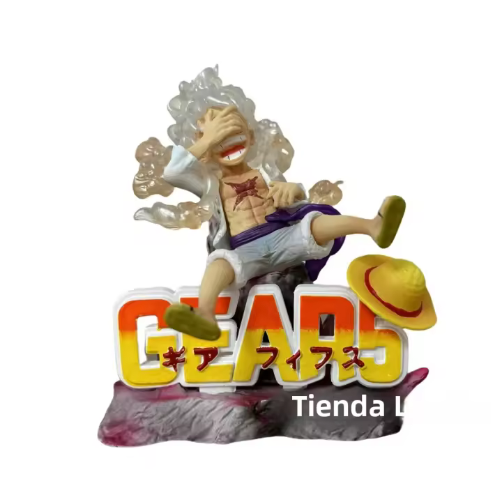Figura De Colección Anime One Piece Luffy Gear 5 10cm/3.93in Juguete Para Regalo Para Adolescentes Y Adultos - 1