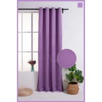 Cortinas de satén resistentes a las arrugas para decoración de fiesta, cortina tercio pelo con diseño ornamental de tipo abanico 150X260 cm poliéster.Color sólido para el hogar, sala de estar y dormitori - details 5