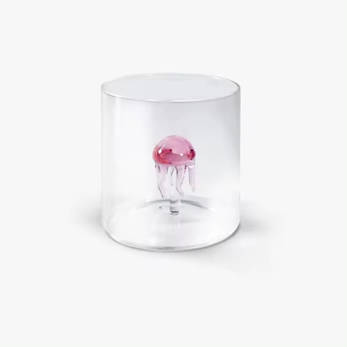 WD LifeStyle Borosilicato Cc Vidrio 250 ml Medusa Decor - 1