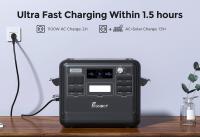 FOSSiBOT F2400 Estación de energía portátil, batería LiFePO4 de 2048Wh 2400W de salida generador solar, 3xAC RV Car USB Tipo-C QC3.0 PD DC5521 Salidas completas de onda sinusoidal pura, carga rápida de 1,5 horas, perilla de ajuste de potencia de entrada - details 3