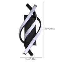 Lámpara De Pared LED Moderna Diseño Artístico Giratorio Dimmable Para Decoración De Hogar Dormitorio Sala De Estar Iluminación - details 3