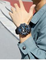 Reloj Militar SMAEL 8072 De Estilo Aleación Dual Pantalla Resistente Al Agua Deportivo Táctico Para Hombres Con Luz Nocturna Y Display Analógico-digital - details 18
