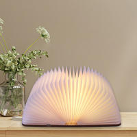 Lámpara De Lectura Creativa LED En Madera Con Luz Plegable USB Decoración De Habitación Para Niños Regalo De Cumpleaños Y Vacaciones Luz Nocturna Para Dormitorio - details 6