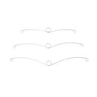 2Pcs Clip De Resorte Para Ventilador De Escape Forma De Cable 15.5/19/21CM Accesorios De Reparación Eléctrica De Acero Inoxidable - details 5