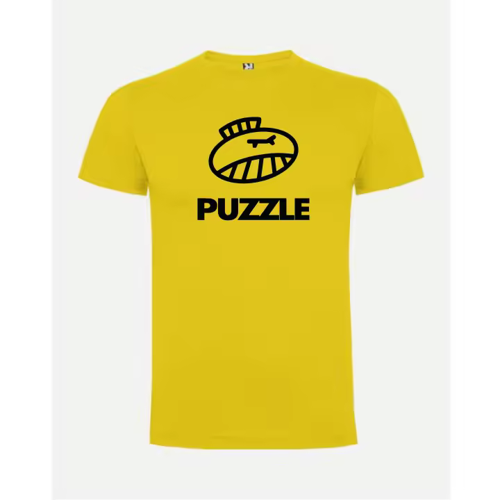 Camiseta roly hombre discoteca puzzle ruta del bacalao en impresión dtf de máxima calidad y durabilidad - 1