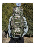 Bolsa De Viaje Táctica Para Hombres Bolsa De Escalada Y Senderismo Grande Deportes Al Aire Libre Bolsa Molle 90L Bolsa Rucksack - details 11